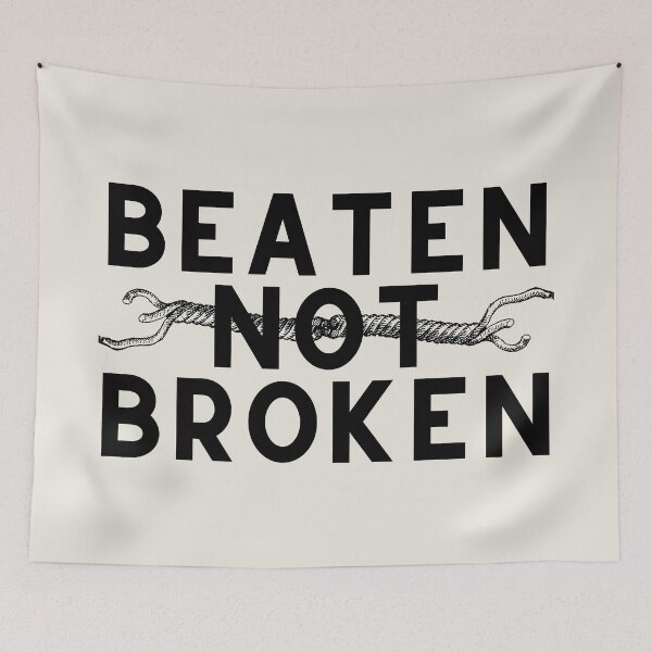 Item preview, Beaten Not Broken // Call of the Wild designed and sold by KylieBeth Designs.