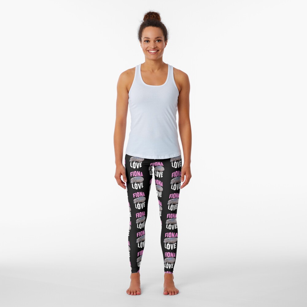 Team Fiona The Baby Hippo Shirt Love Fiona Tee hippopotamus premature hippo cute hippo hippo lovers hippo fans zoo cute baby hippo baby hippos teamfiona Leggings