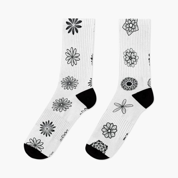 Item preview, Hand Drawn Flowers Line Art Illustration designed and sold by ZaryaKiqo.
