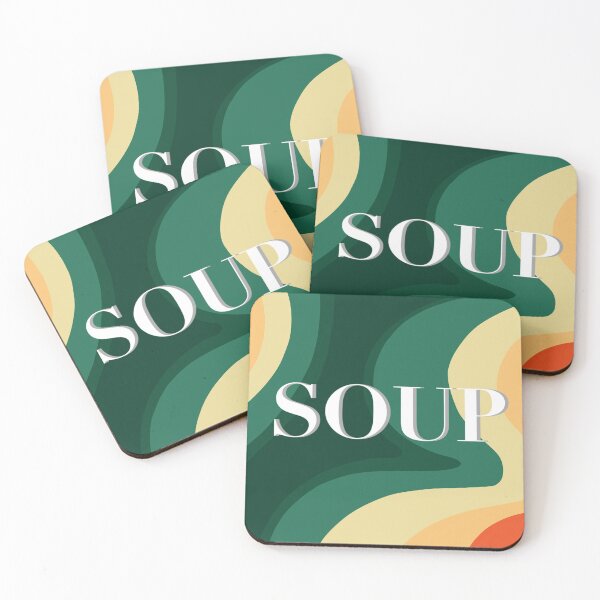 Item preview, Soup Aesthetic Sticker - Head Empty Series designed and sold by madisondraws.