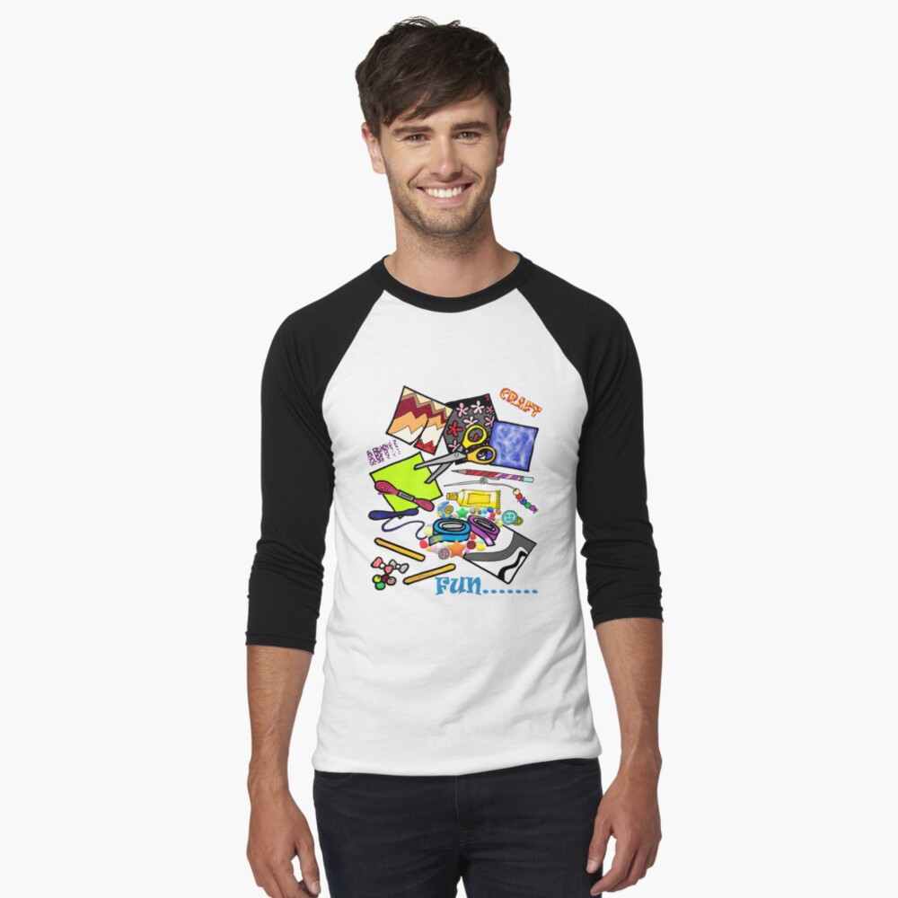 Item preview, Baseball ¾ Sleeve T-Shirt designed and sold by Mumma-s-tomboy.