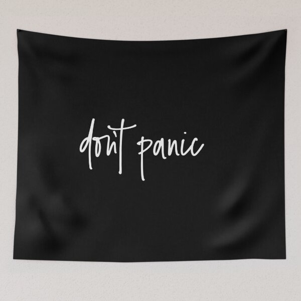 Item preview, Don’t Panic designed and sold by Aryeh Studio.