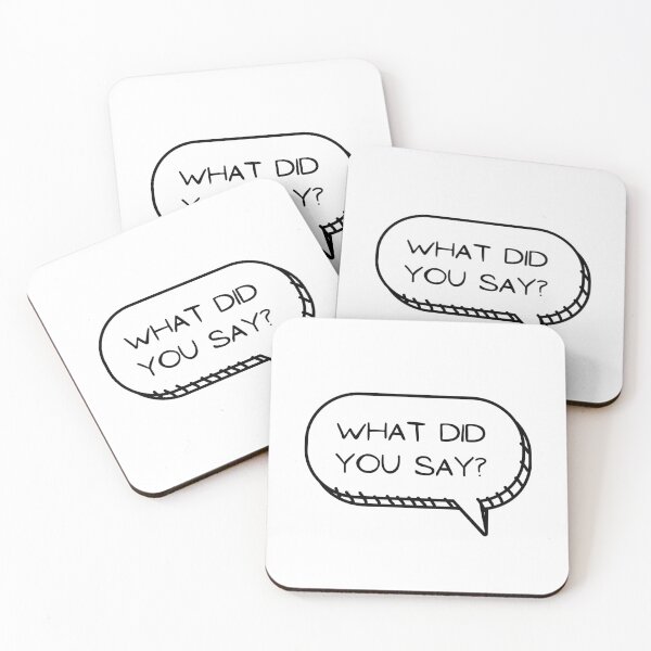 Item preview, What Did You Say, Auditory Processing Disorder designed and sold by GarbledLife.