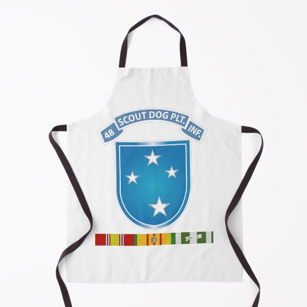 Item preview, Army - 48th Inf Scout Dog Plt Tab w 23rd ID SSI w VN SVC wo Txt designed and sold by Military Insignia Products.