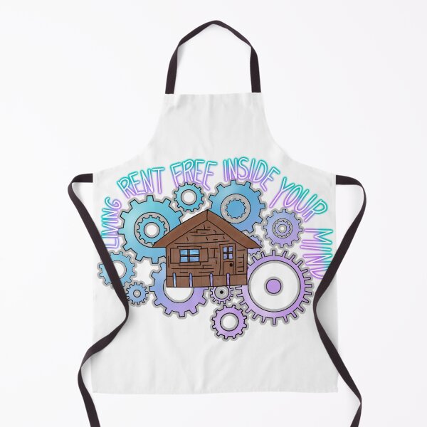 Item preview, Living Rent Free Inside Your Mind designed and sold by ThePretzelBunny.