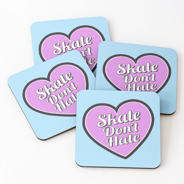 Item preview, Skate Don't Hate-Purple Heart designed and sold by littleSamantics.