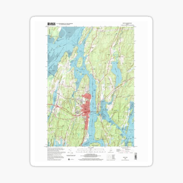 Item preview, Maine USGS Historical Map Bath 104901 2000 24000 designed and sold by wetdryvac.