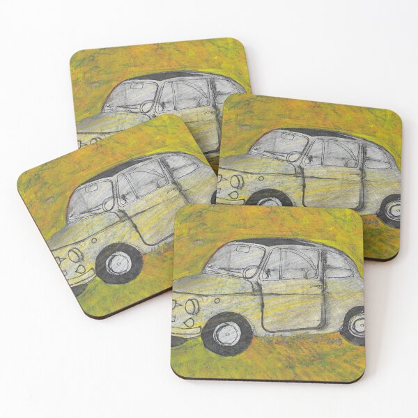 Item preview, Fiat500 in yellow designed and sold by walterfest.