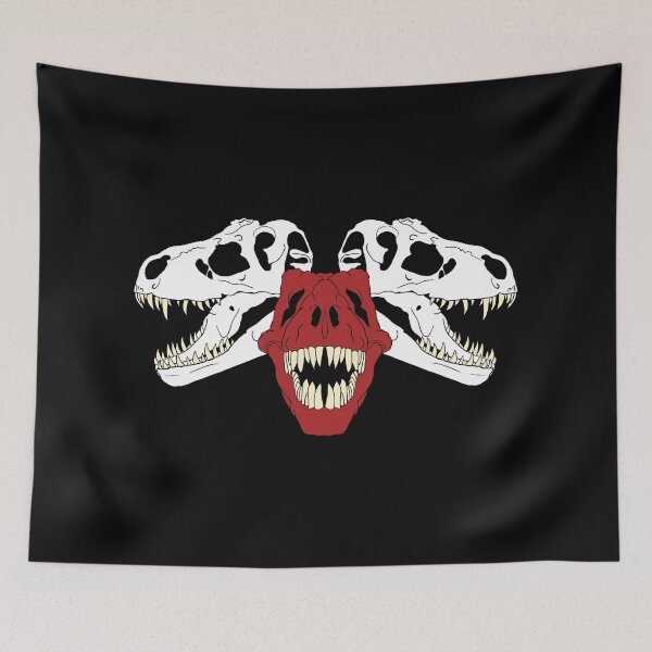 Item preview, Tri-Rex  Red and White Skulls designed and sold by SirCrim.