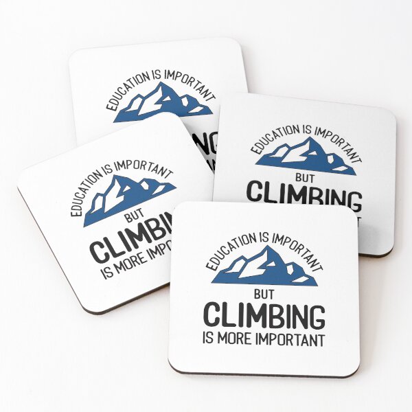 Item preview, climbing is important quote designed and sold by pirminio.