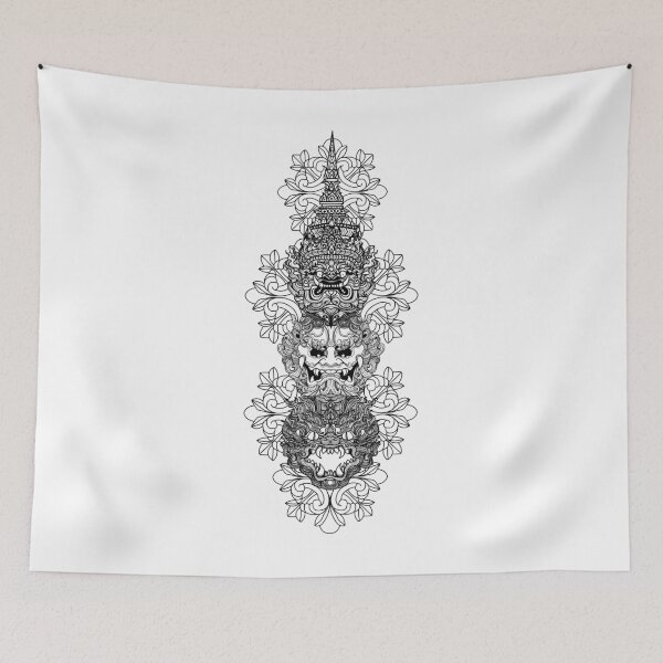 Item preview, Hand Drawn Thailand Giant Art designed and sold by JTS STORE.