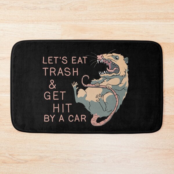 Item preview, Possum - Let's Eat Trash & Get Hit By A Car designed and sold by ValentinaHramov.