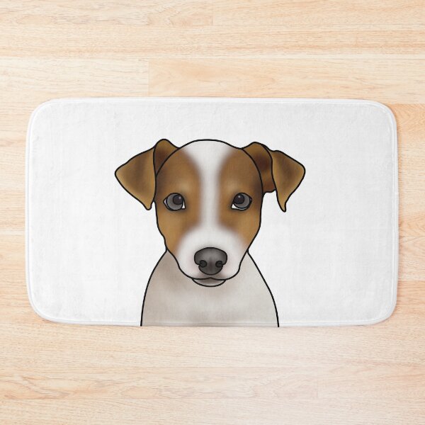 Item preview, Jack Russell Terrier Dog Portrait - White designed and sold by JadeMadeThis.