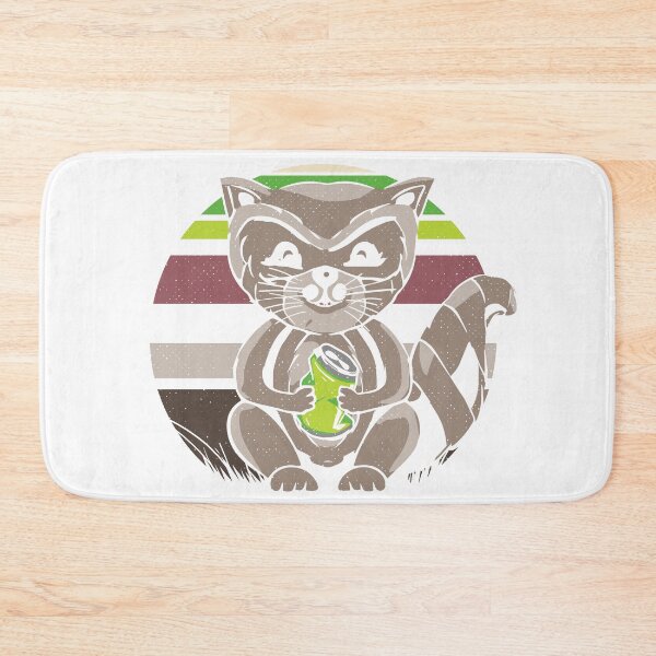 Item preview, Love Raccoon Let's Get Trashed Gift Design Idea print designed and sold by Lisbob.