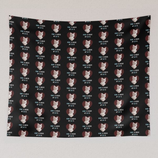 Item preview, Home is where my cat is designed and sold by doctors-apparel.