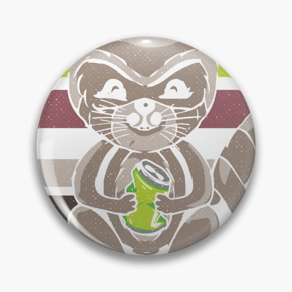 Item preview, Love Raccoon Let's Get Trashed Gift Design Idea print designed and sold by Lisbob.