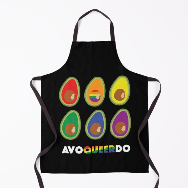Item preview, Avocado queer pride rainbow designed and sold by bittergodart.
