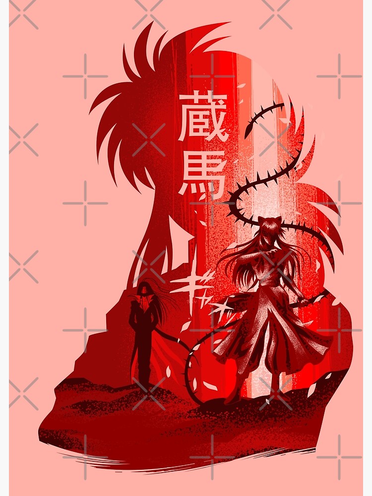 Discover Kurama of Spirit World Premium Matte Vertical Poster