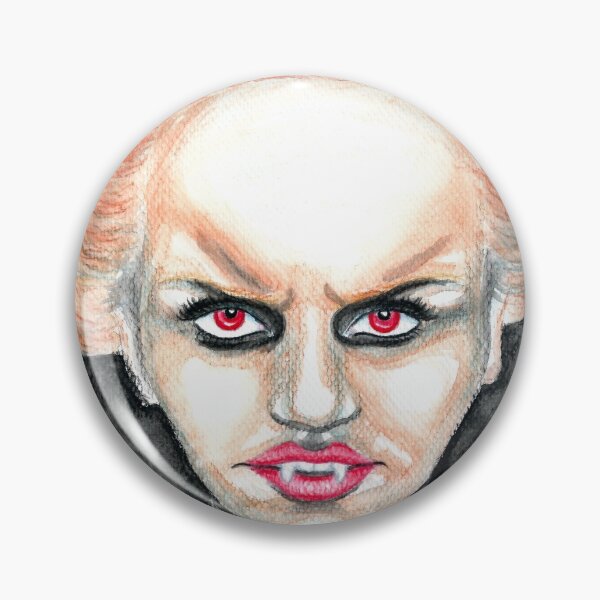Item preview, Vampiress - Readhead Vampire Girl Halloween Art designed and sold by Ivy Lily Art.