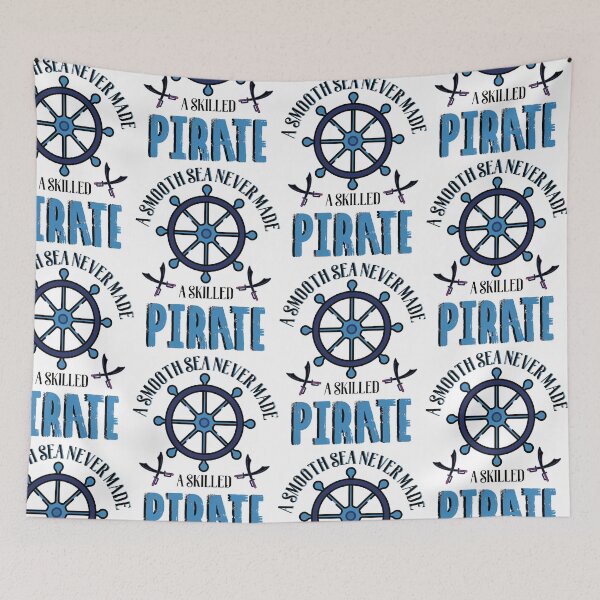 Item preview, kids pirate quote designed and sold by pirminio.
