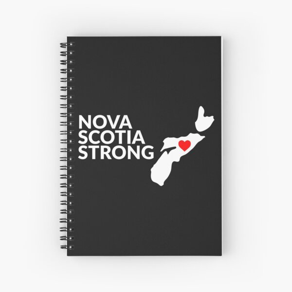 Nouvelle-Écosse Strong # 2 Cahier à spirale