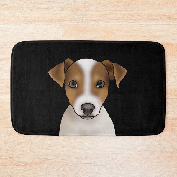 Item preview, Jack Russell Terrier Dog Portrait - Black designed and sold by JadeMadeThis.