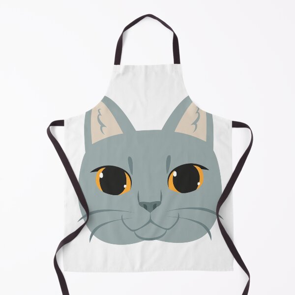 Item preview, Cute Chartreux cat face designed and sold by ivan-lodi.