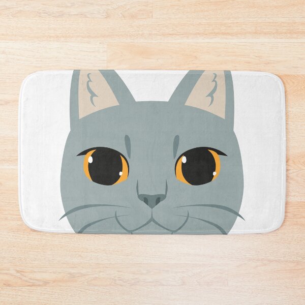 Item preview, Cute Chartreux cat face designed and sold by ivan-lodi.