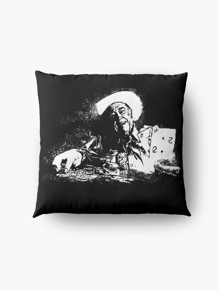 Alternate view of Doyle Brunson Painting Floor Pillow