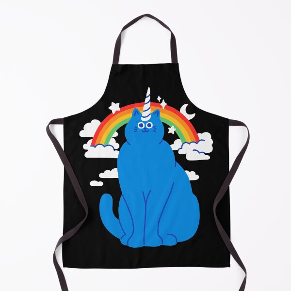 Item preview, Blue Unicorn Cat designed and sold by obinsun.