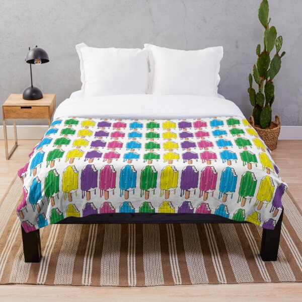 Melting Icy poles Throw Blanket