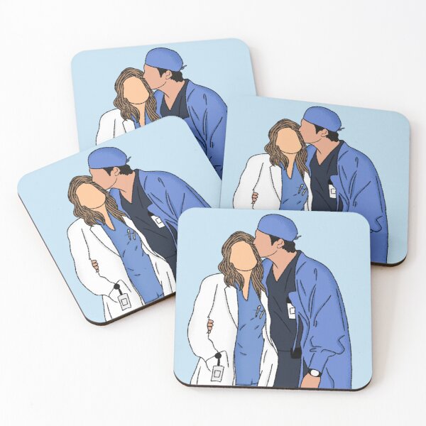 Item preview, Meredith and Derek On Duty Artline designed and sold by crizzysketch.