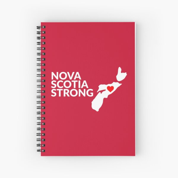 Nouvelle-Écosse Strong # 3 Cahier à spirale