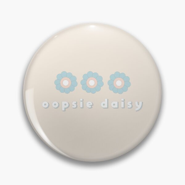Item preview, "Oopsie daisy" Baby blue and light yellow flower design designed and sold by --EllieEdits--.