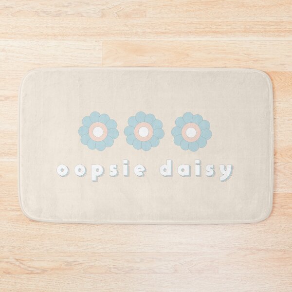 Item preview, "Oopsie daisy" Baby blue and light yellow flower design designed and sold by --EllieEdits--.