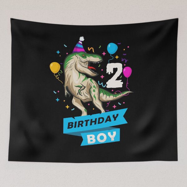 Item preview, It's My 2nd Second Birthday T-Shirt 2th Birthday Boy T Rex Dinosaur T Shirt designed and sold by shokA Design.