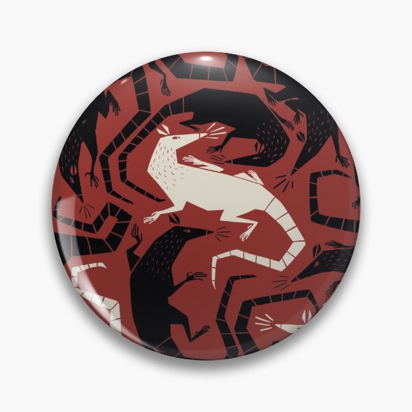 Item preview, rat swarm red - white designed and sold by dinoserious.