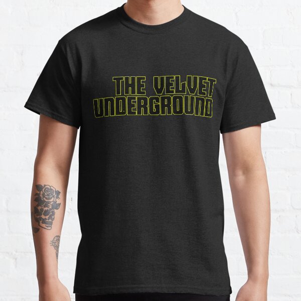logo souterrain en velours T-shirt classique