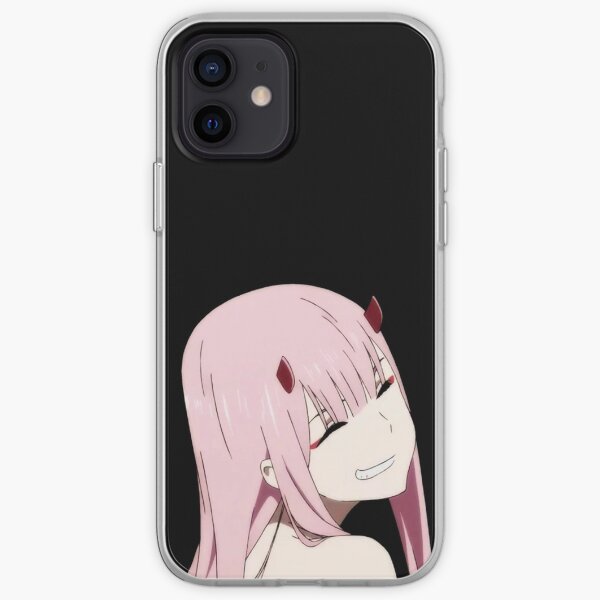 Cero dos sonriendo Funda blanda para iPhone