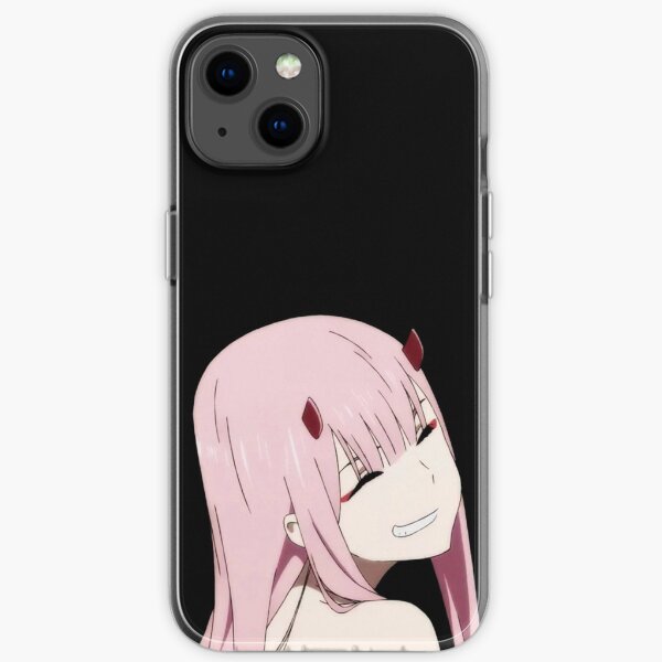 Null zwei Lächeln iPhone Flexible Hülle