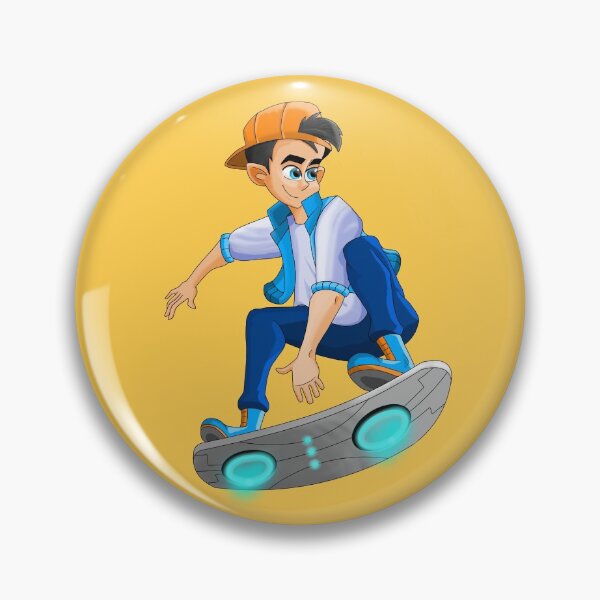 Item preview, Sci-fi Hoverboard (yellow) designed and sold by VinDrawins.