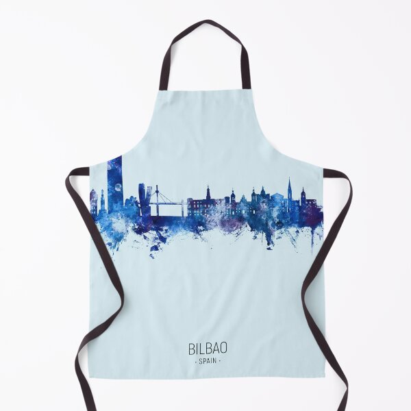 Item preview, Bilbao Spain Skyline designed and sold by ArtPrints.