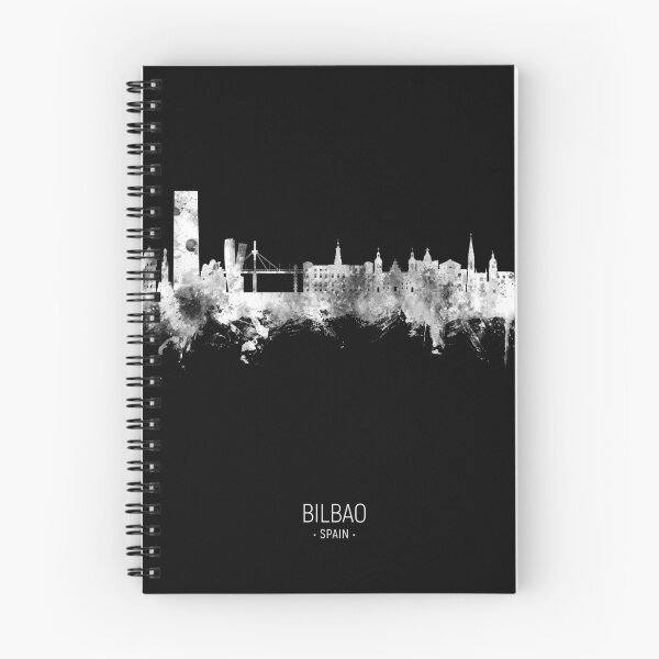 Item preview, Bilbao Spain Skyline designed and sold by ArtPrints.