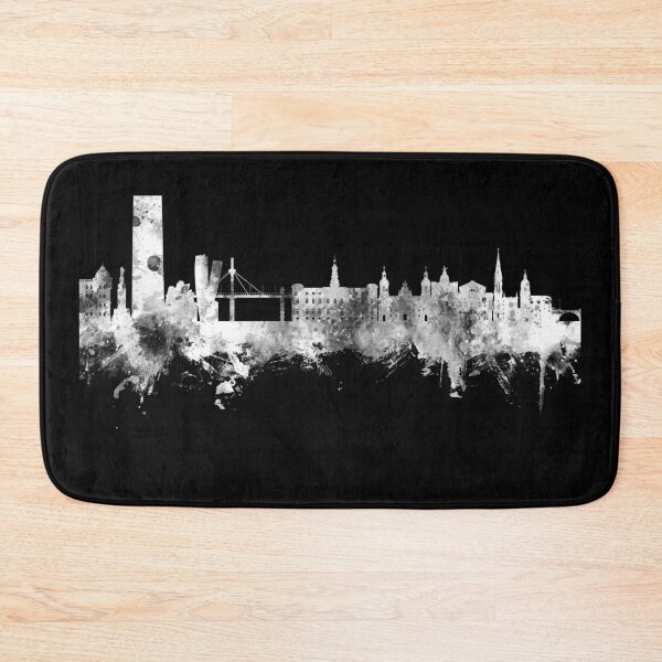 Item preview, Bilbao Spain Skyline designed and sold by ArtPrints.