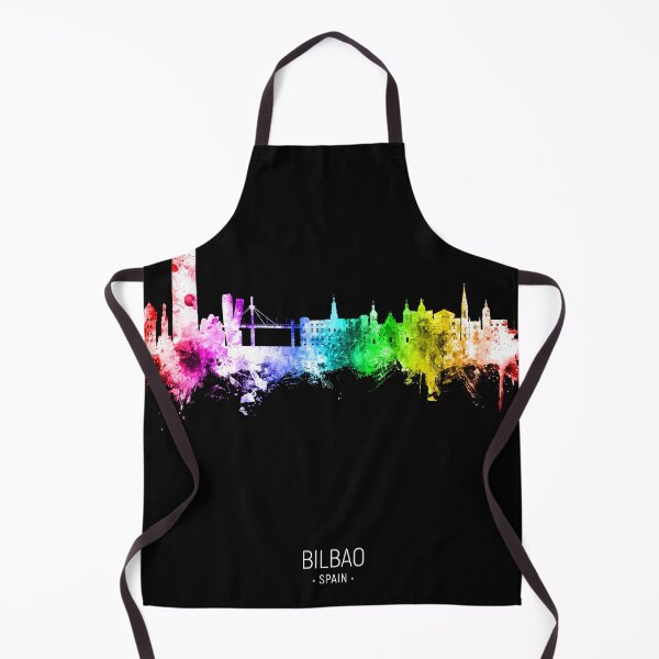 Item preview, Bilbao Spain Skyline designed and sold by ArtPrints.