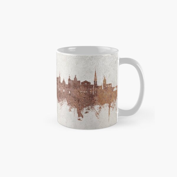 Vista previa del artículo con la obra «Bilbao Spain Skyline», diseñado y vendido por ArtPrints.