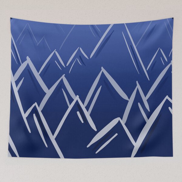 Item preview, Indigo Mountains designed and sold by ctsedesign.