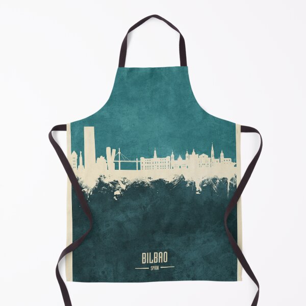 Item preview, Bilbao Spain Skyline designed and sold by ArtPrints.