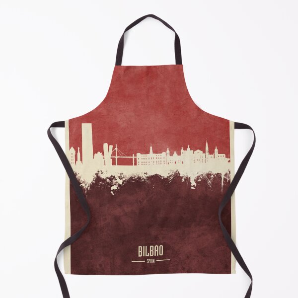 Item preview, Bilbao Spain Skyline designed and sold by ArtPrints.