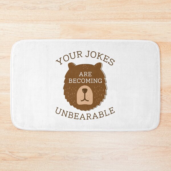 Item preview, Unbearable Jokes designed and sold by LuckyFoxDesigns.